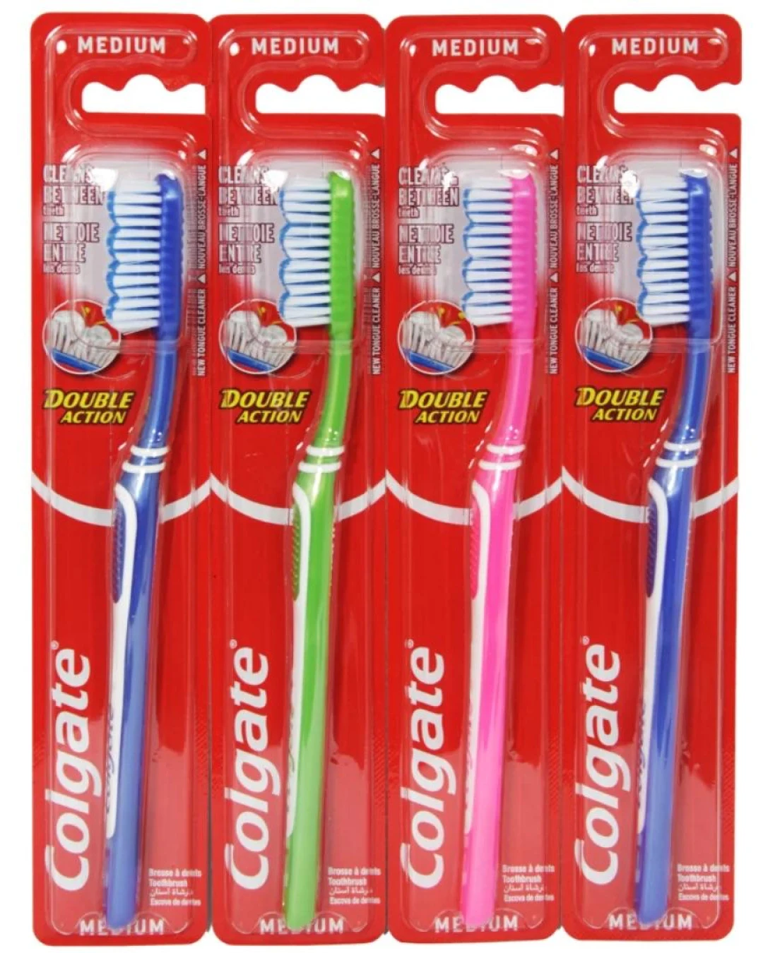 Colgate double action toothbrush